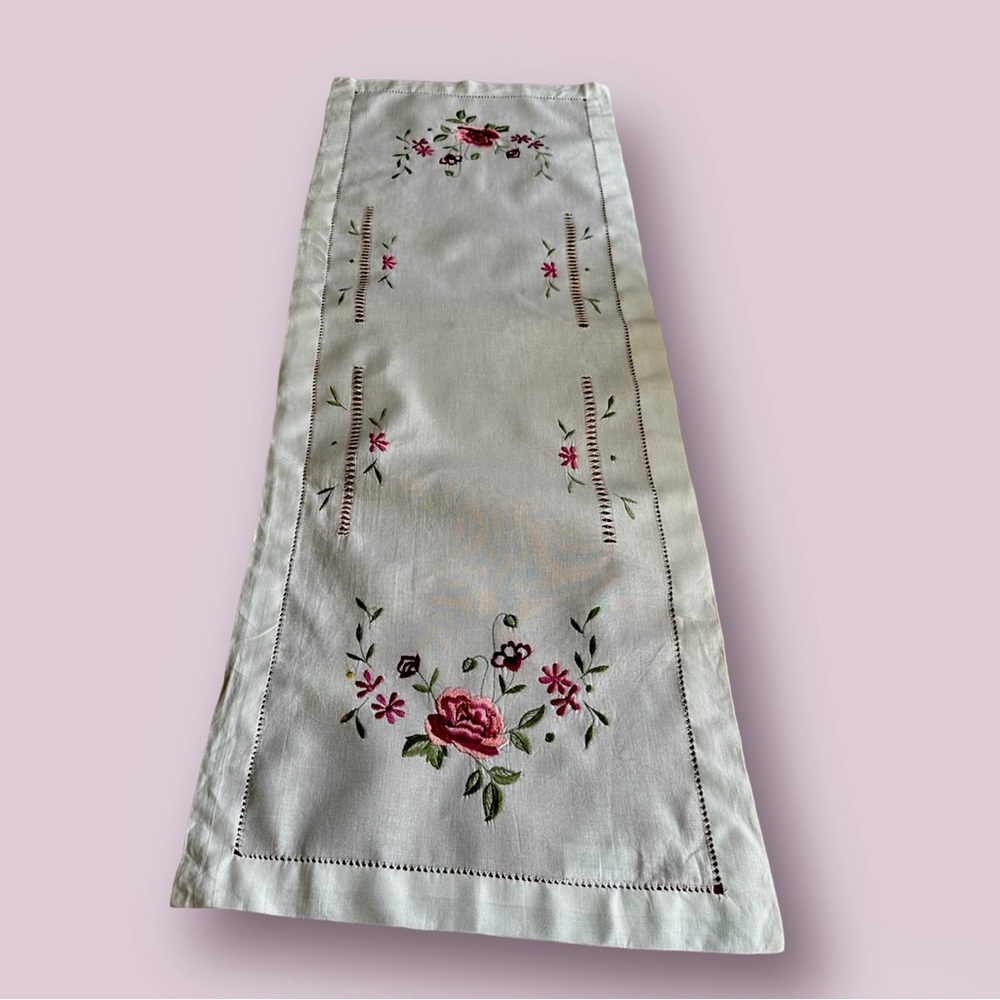 April Cornell Runner similar to D. Porthault 35x13”